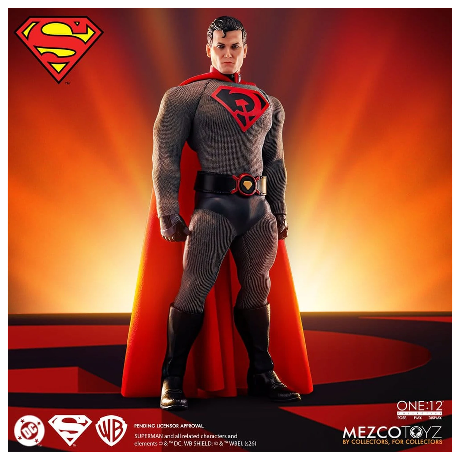 DC Comics One:12 Collective Action Figur 1/12 Superman: Red Son 17 cm Produktfoto