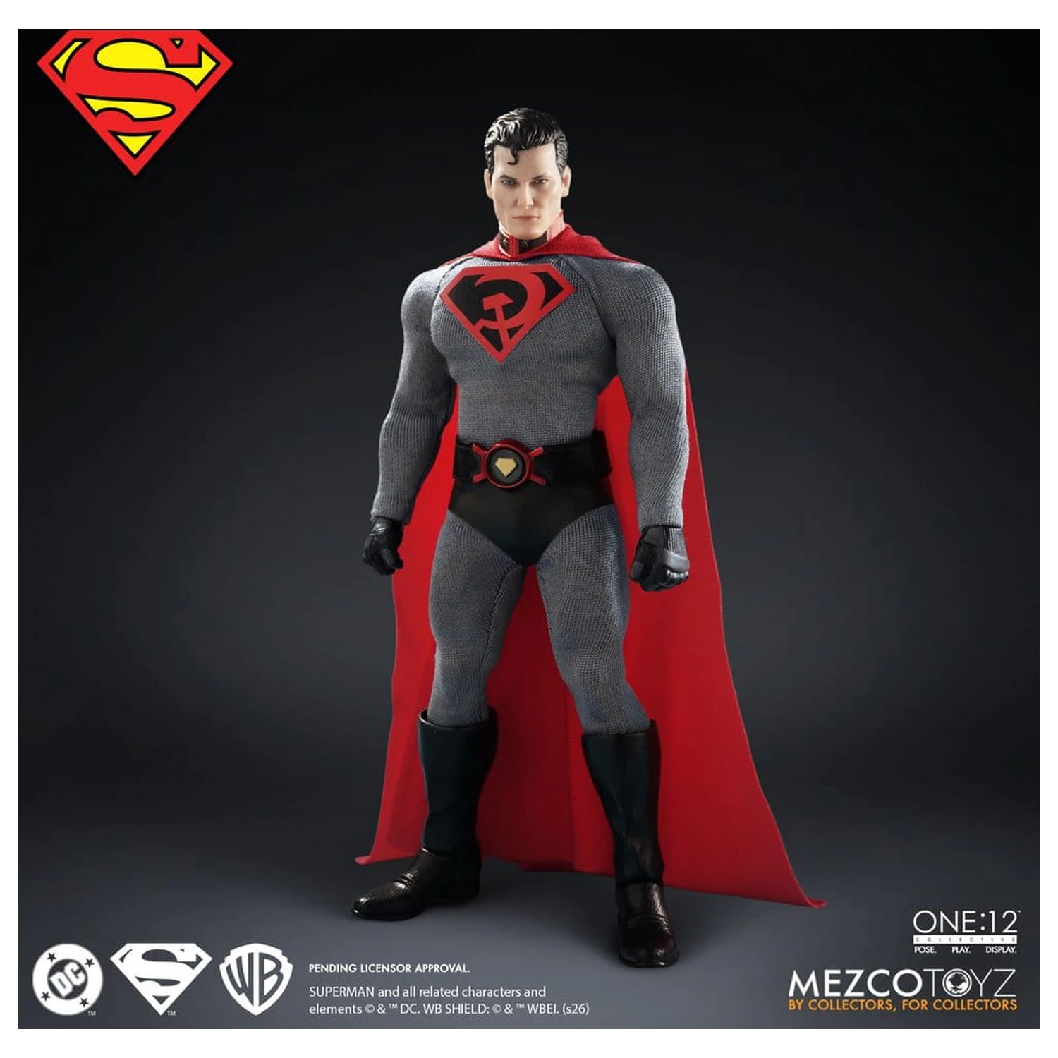 DC Comics One:12 Collective Action Figur 1/12 Superman: Red Son 17 cm Produktfoto