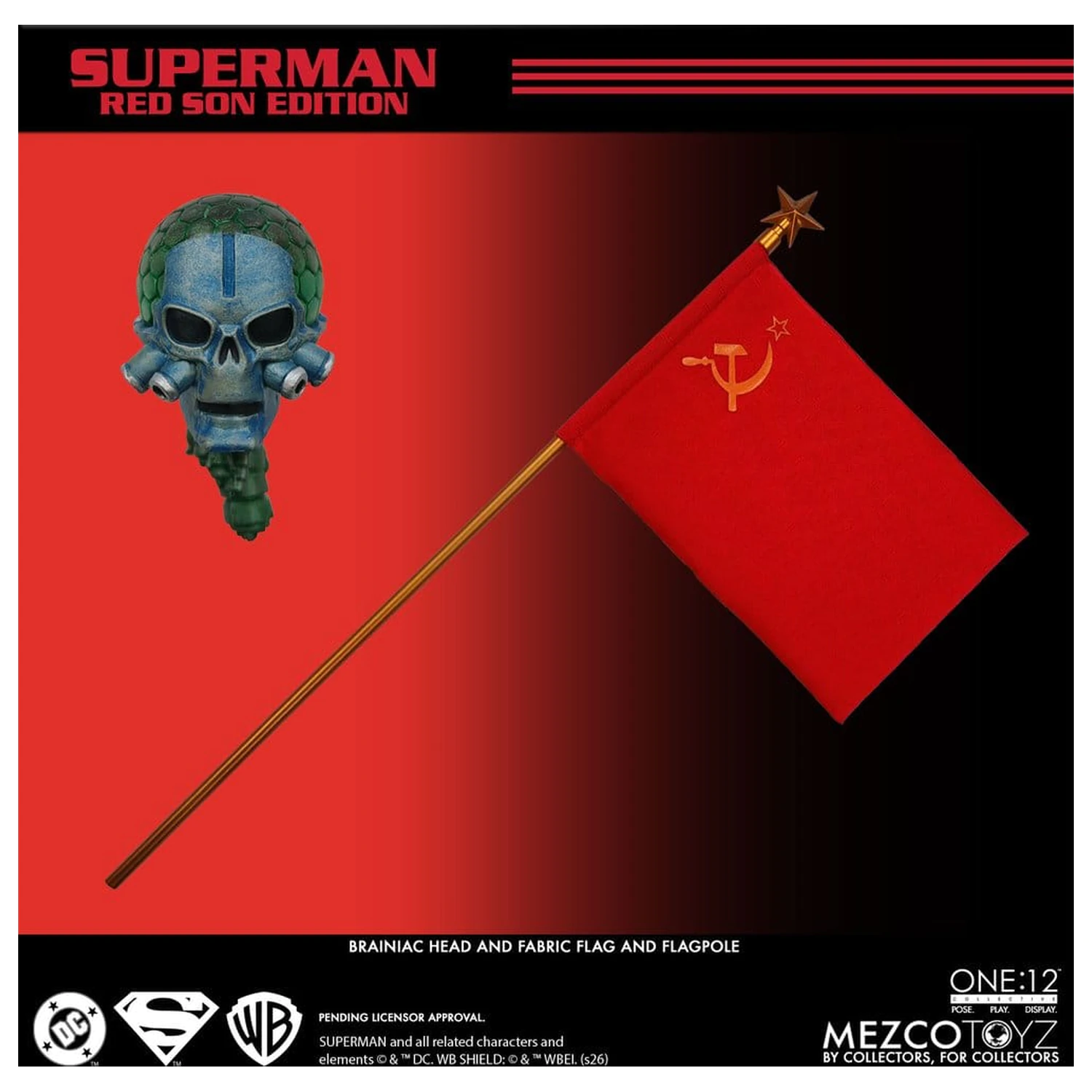 DC Comics One:12 Collective Action Figur 1/12 Superman: Red Son 17 cm Produktfoto