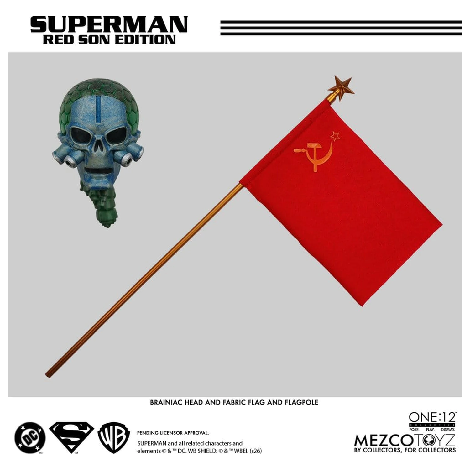 DC Comics One:12 Collective Action Figur 1/12 Superman: Red Son 17 cm Produktfoto