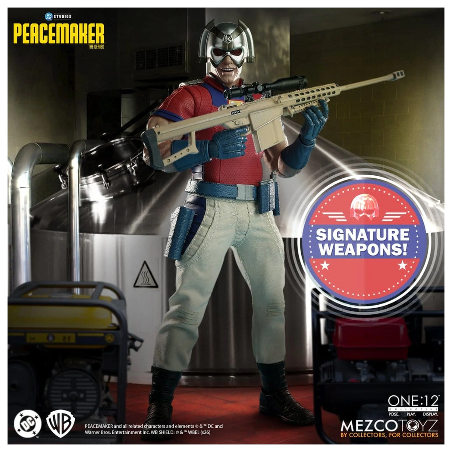DC Comics One:12 Collective Action Figur 1/12 Peacemaker 17 cm Produktfoto