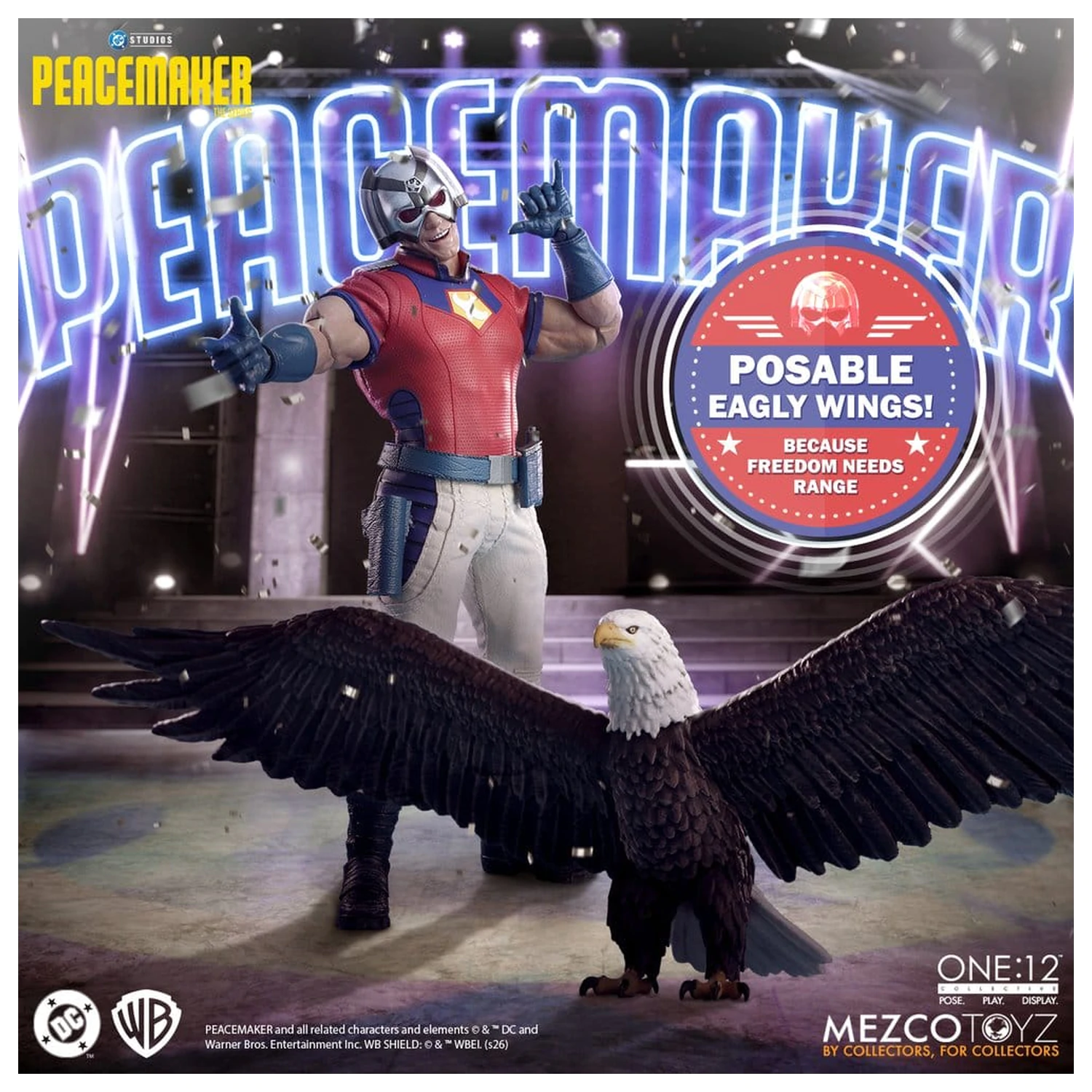 DC Comics One:12 Collective Action Figur 1/12 Peacemaker 17 cm Produktfoto