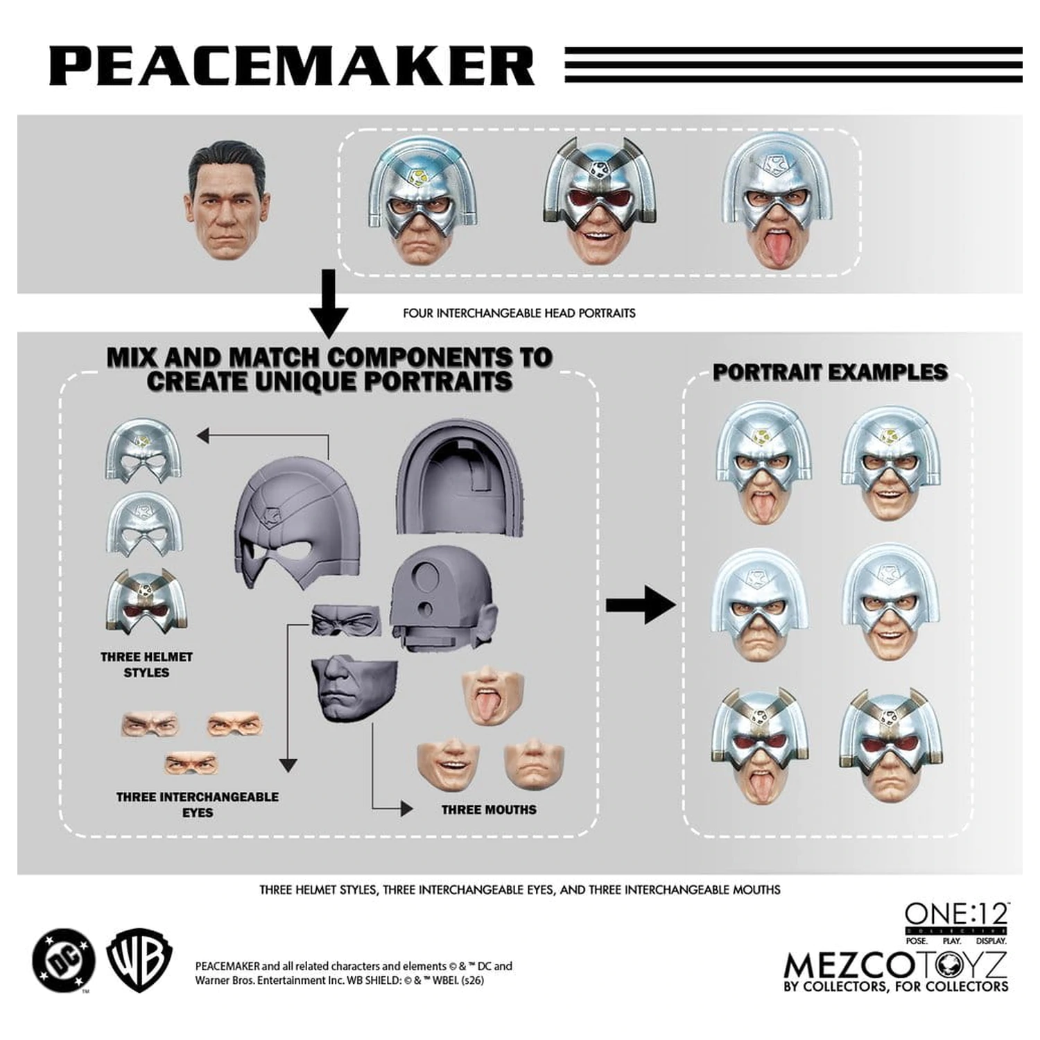 DC Comics One:12 Collective Action Figur 1/12 Peacemaker 17 cm Produktfoto