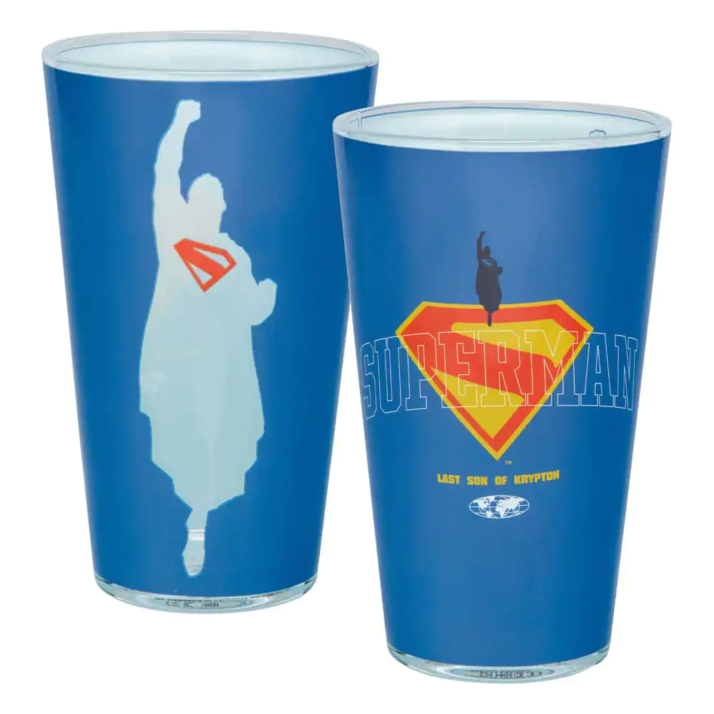 DC Comics Halbliter Glas Superman Produktfoto