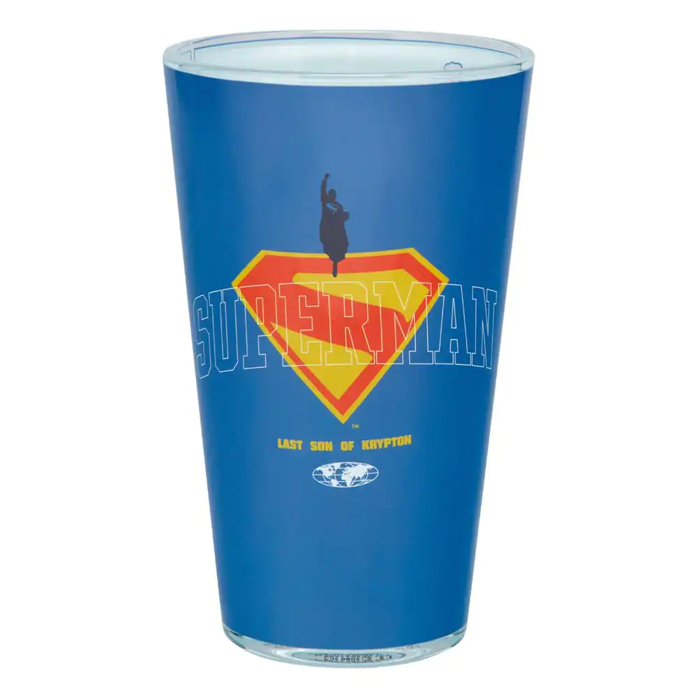 DC Comics Halbliter Glas Superman Produktfoto