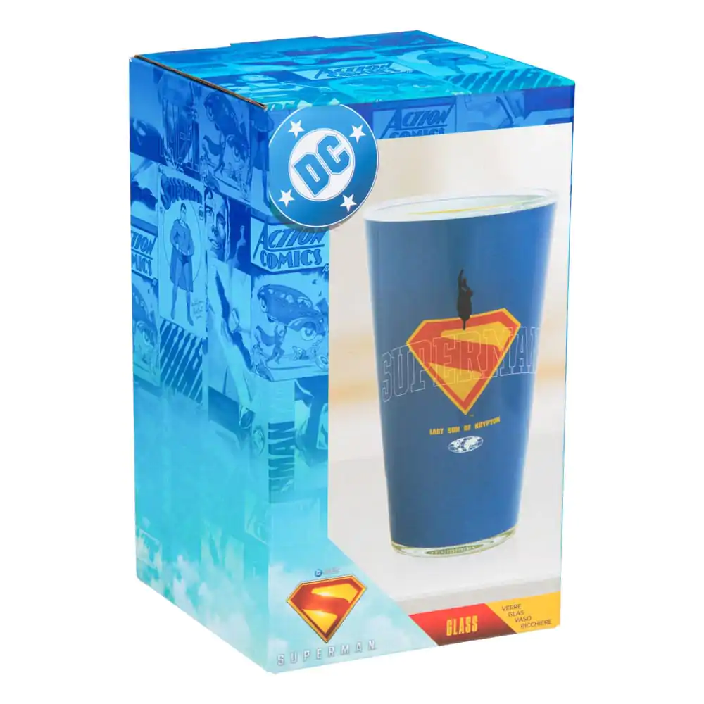 DC Comics Halbliter Glas Superman Produktfoto