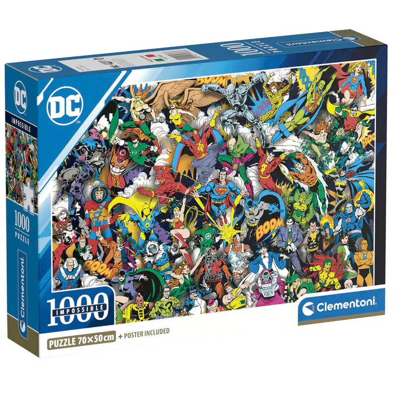 DC Comics Puzzle 1000St Produktfoto