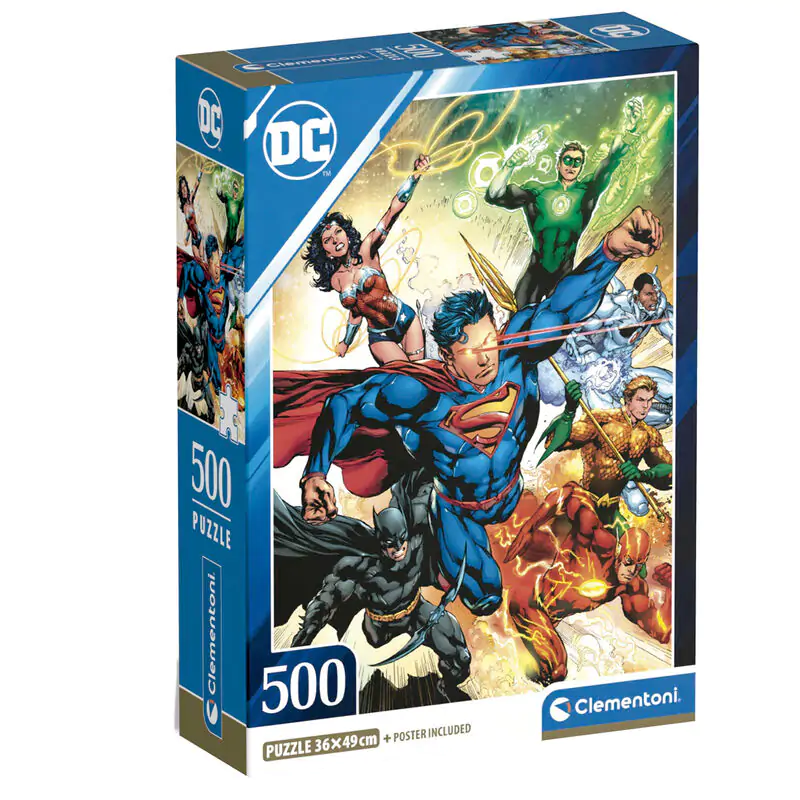 DC Comics Puzzle 500St Produktfoto