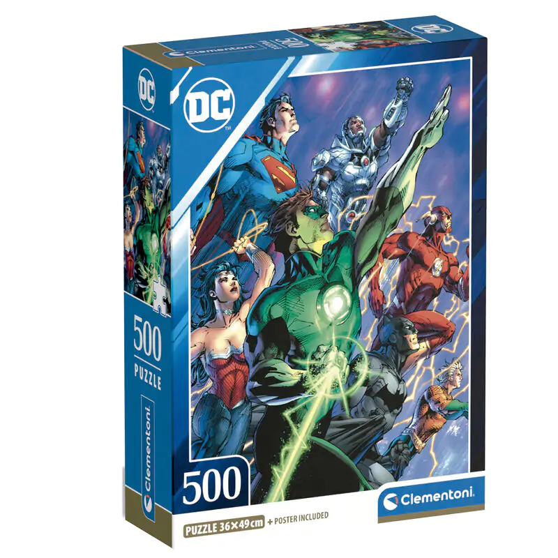 DC Comics Puzzle 500St Produktfoto