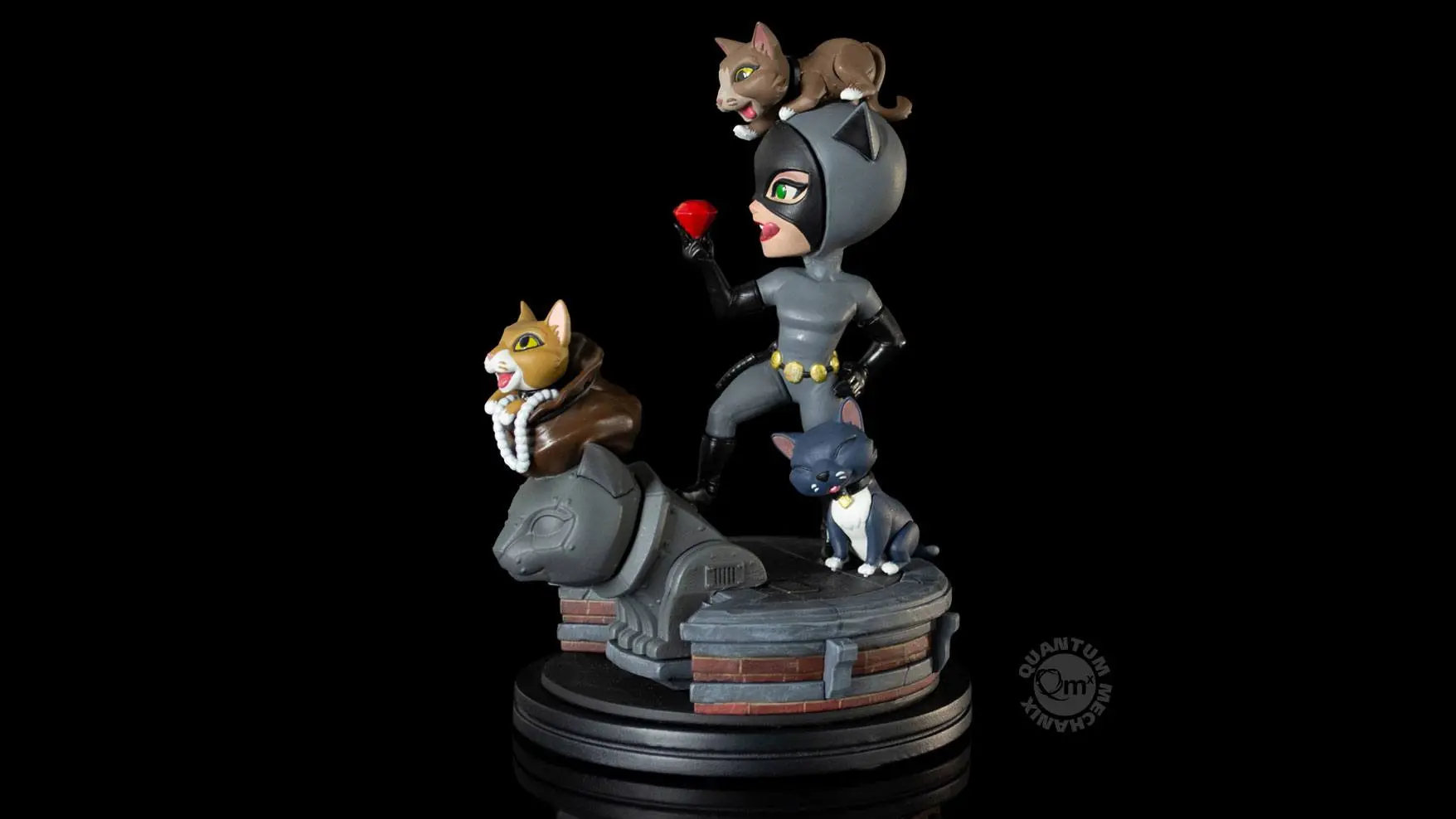 DC Comics Q-Fig Elite Figur Catwoman 12 cm Produktfoto
