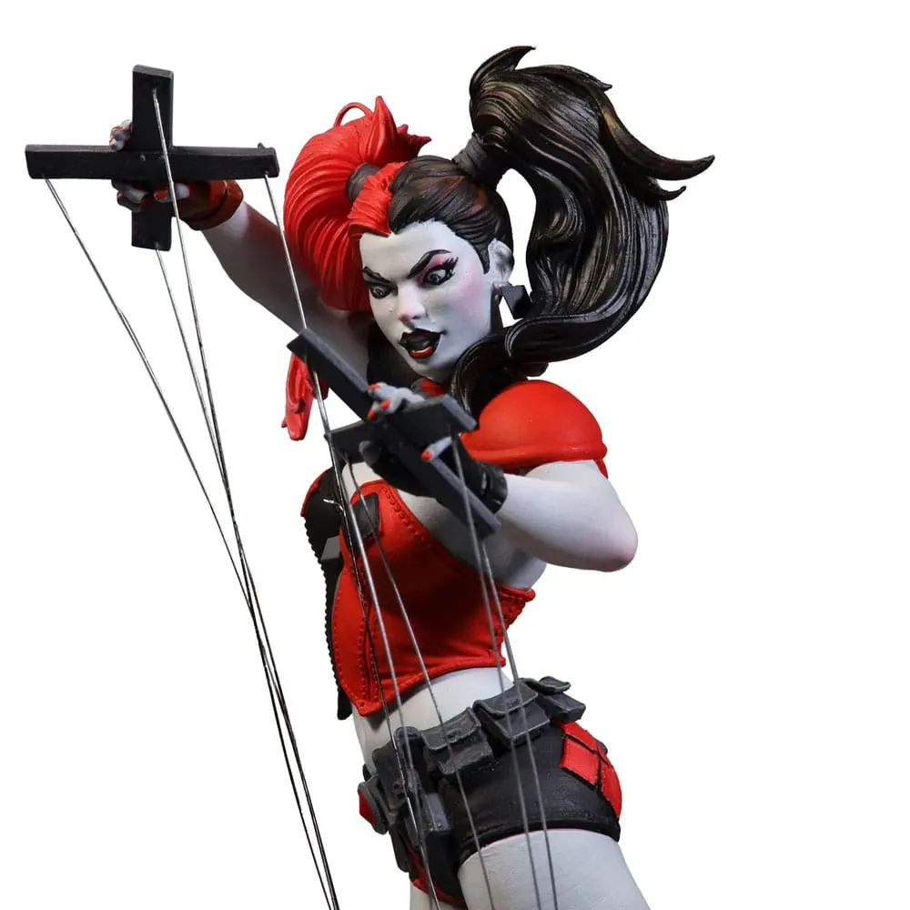 DC Comics Red, White & Black Statue 1/10 Harley Quinn by Emanuela Lupacchino 18 cm Produktfoto