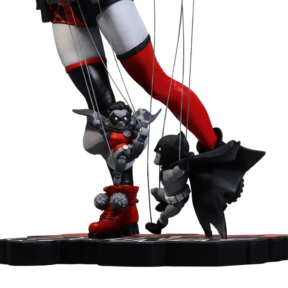 DC Comics Red, White & Black Statue 1/10 Harley Quinn by Emanuela Lupacchino 18 cm Produktfoto