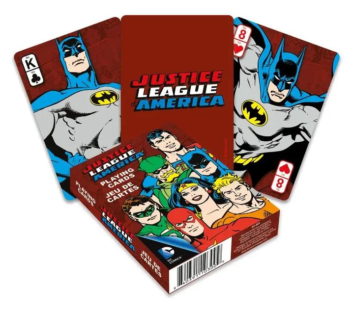 DC Comics Kartenspielen Retro Justice League Produktfoto