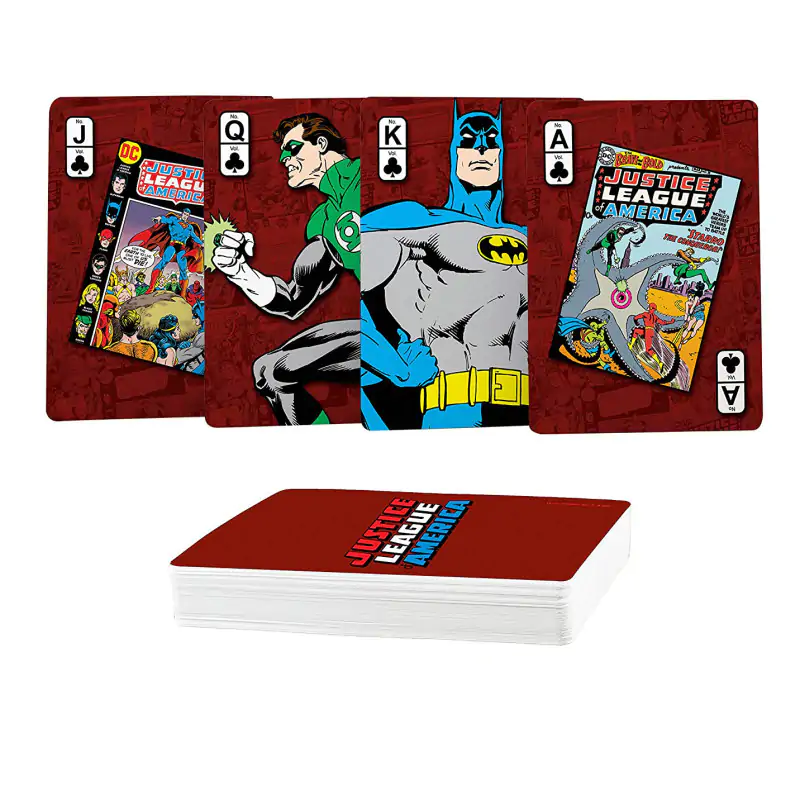 DC Comics Spielkarten Retro Justice League Produktfoto