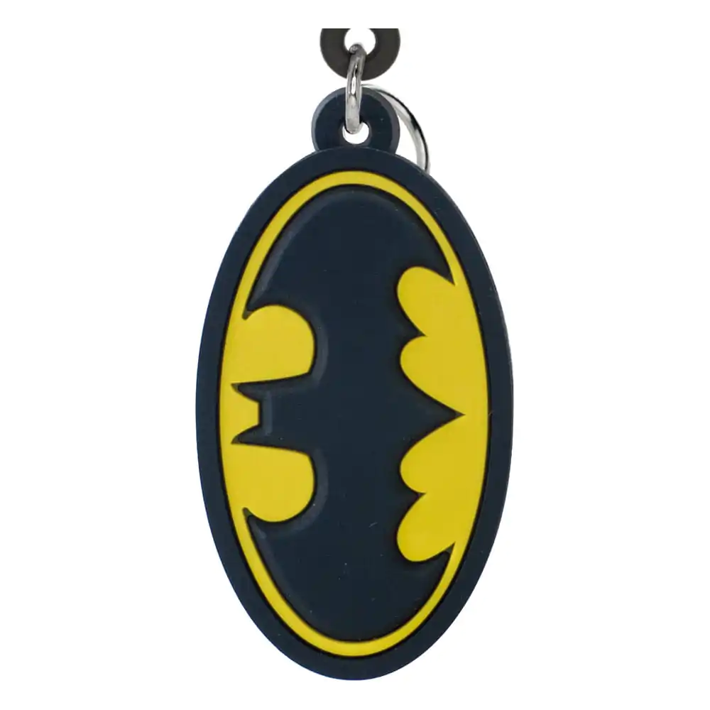 DC Comics Soft Touch Schlüsselanhänger Batman Logo Produktfoto