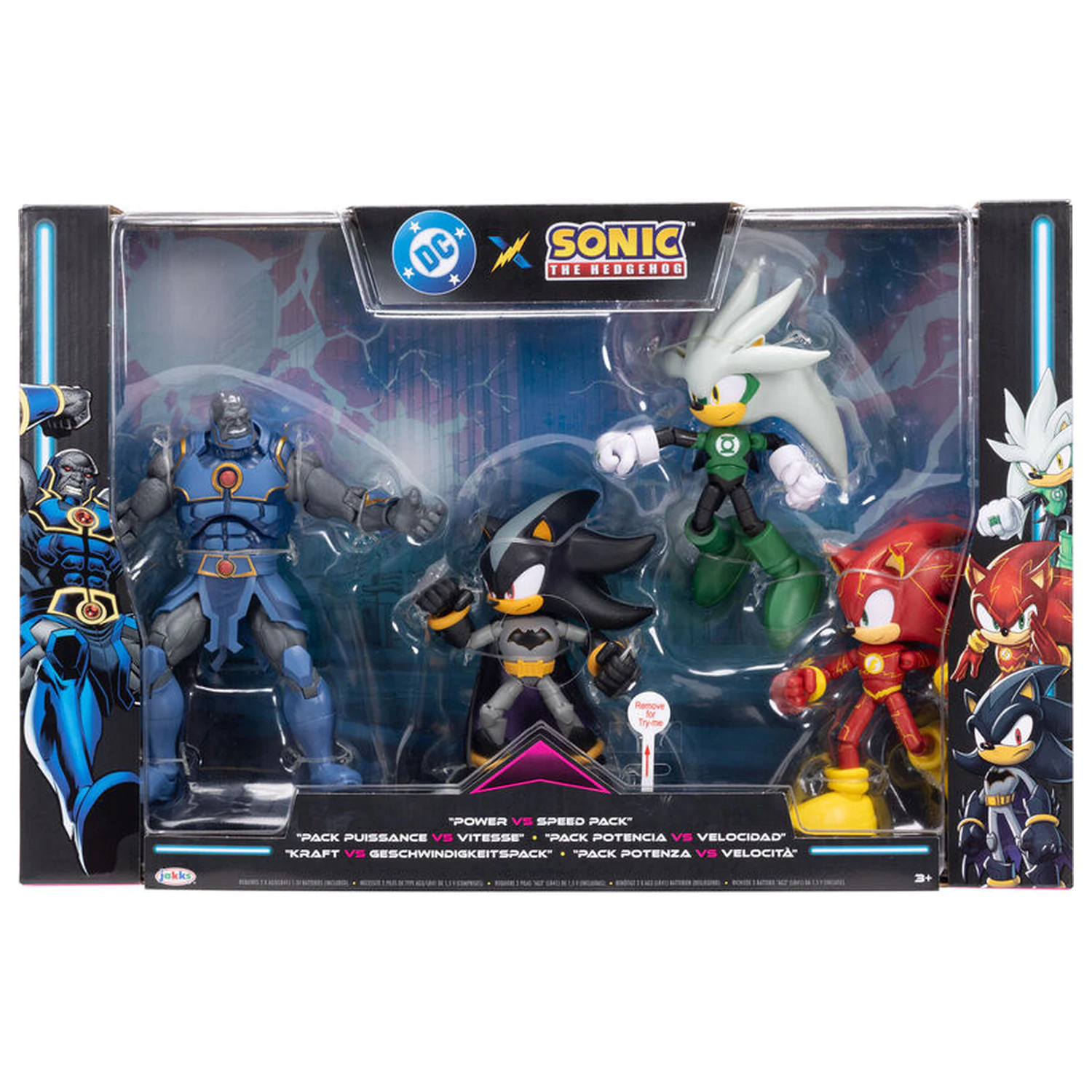 DC Comics Sonic The Hedgehog Set 4 Figuren 12cm Produktfoto