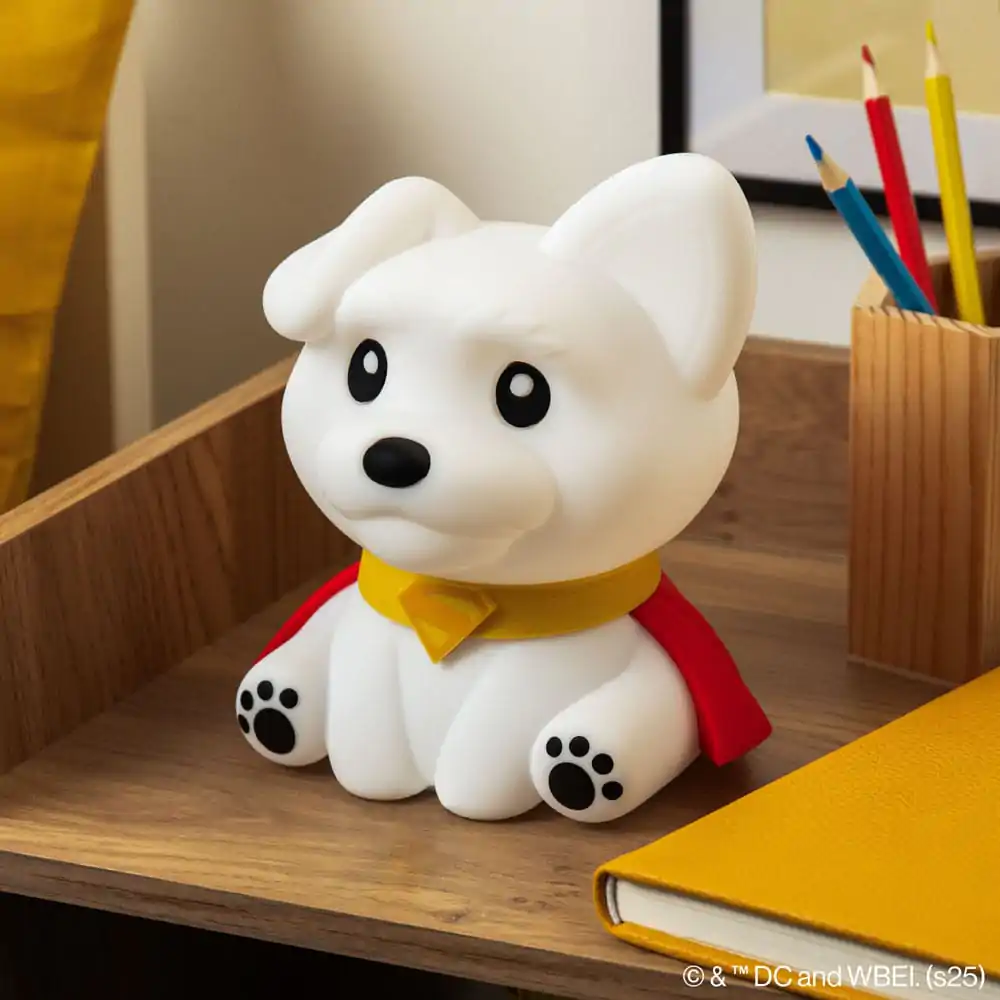 DC Comics Squishy Glo Silikon Lampe Superman Krypto 17 cm Produktfoto