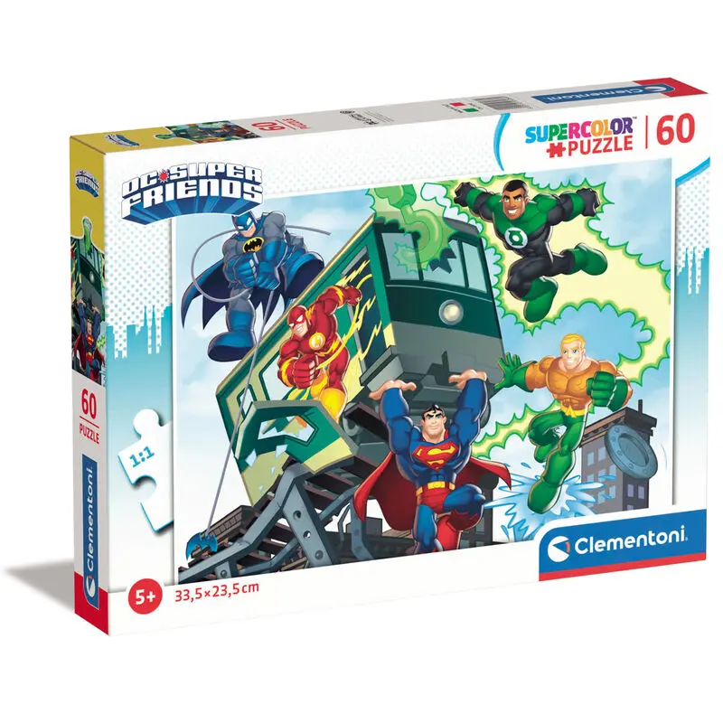 DC Comics Super Friends Puzzle 60St Produktfoto