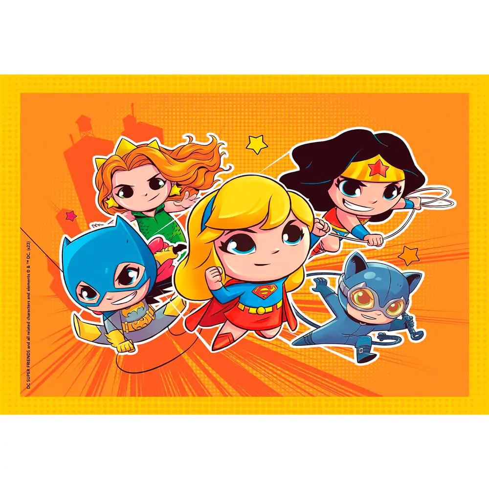DC Comics Superfriends Puzzle 12-16-20-24St Produktfoto