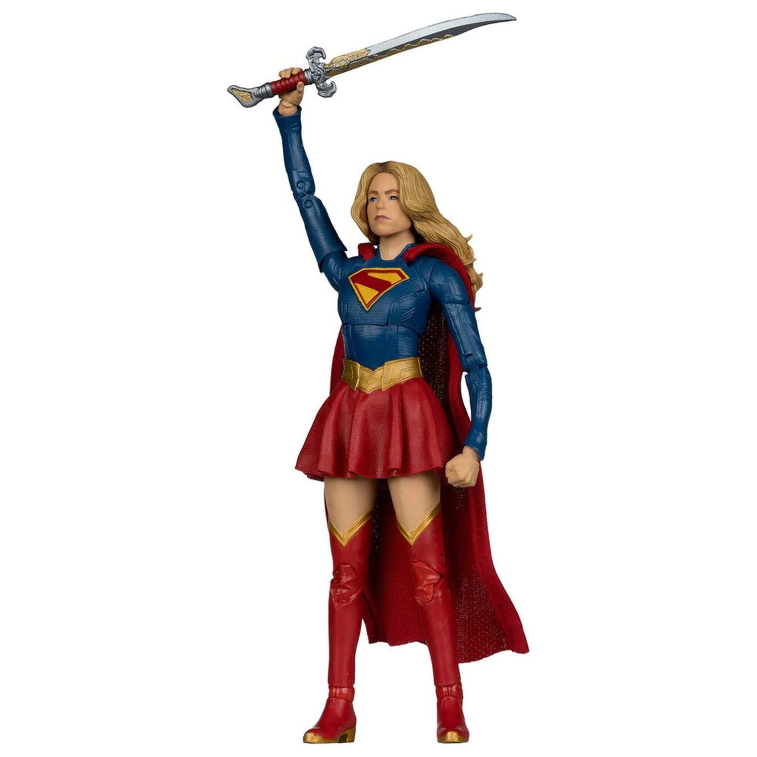 DC Comics Supergirl Deluxe Theatrical Edition Supergirl & Puppy Kripto Figur 18cm Produktfoto