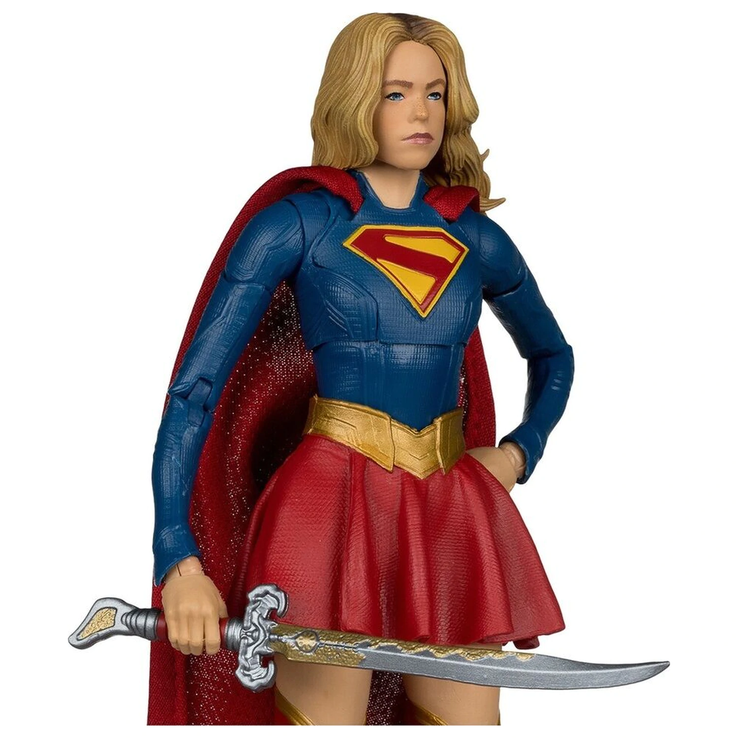 DC Comics Supergirl Deluxe Theatrical Edition Supergirl & Puppy Kripto Figur 18cm Produktfoto
