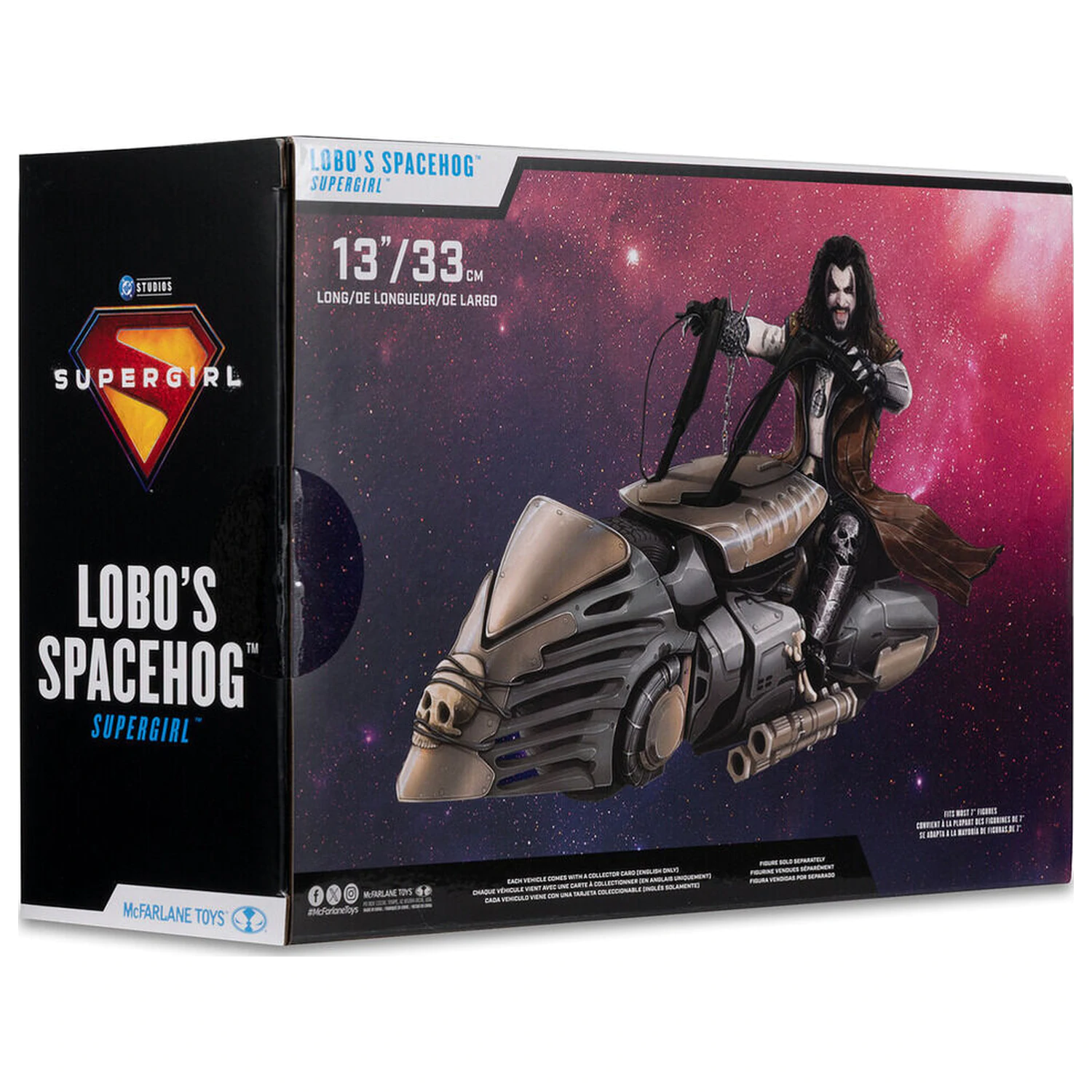DC Comics Supergirl Lobo's Spacehog Fahrzeug 33cm Produktfoto
