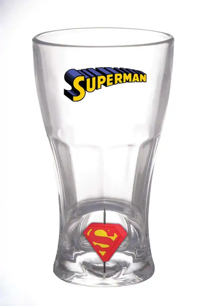 DC Comics Glas Superman Rotating 3D Logo termékfotó