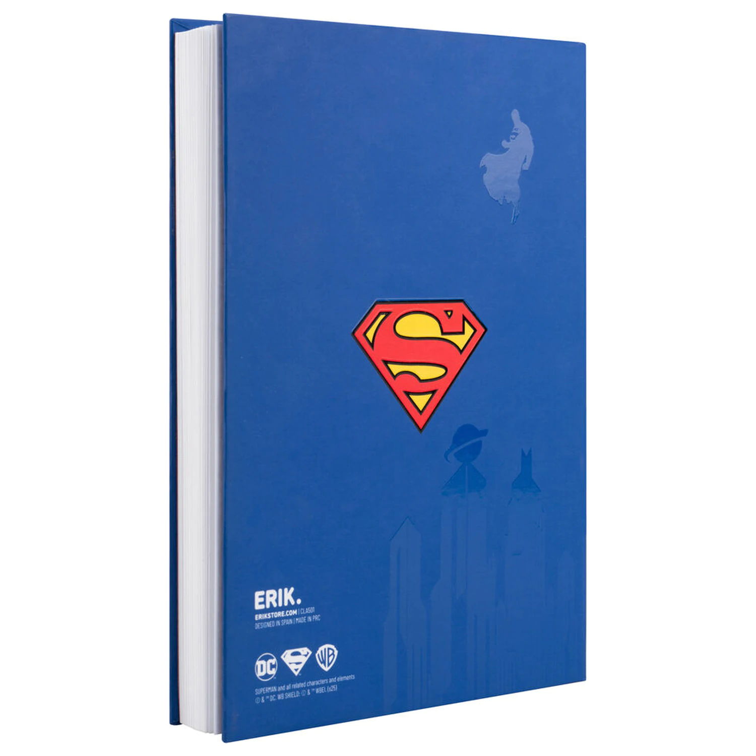 DC Comics Superman A5 Linsenförmiges Notizbuch Produktfoto