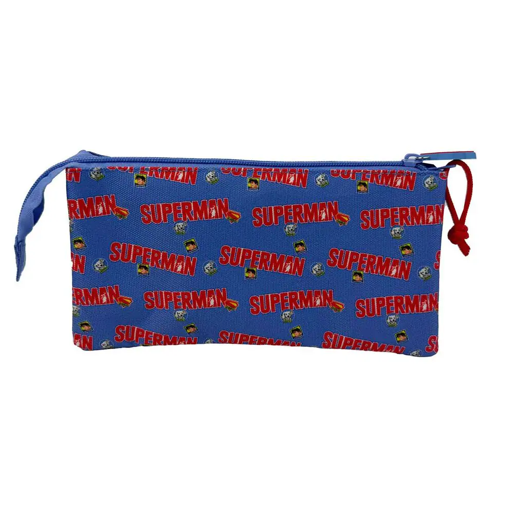 DC Comics Superman & Krypto dreifaches Federmäppchen Produktfoto