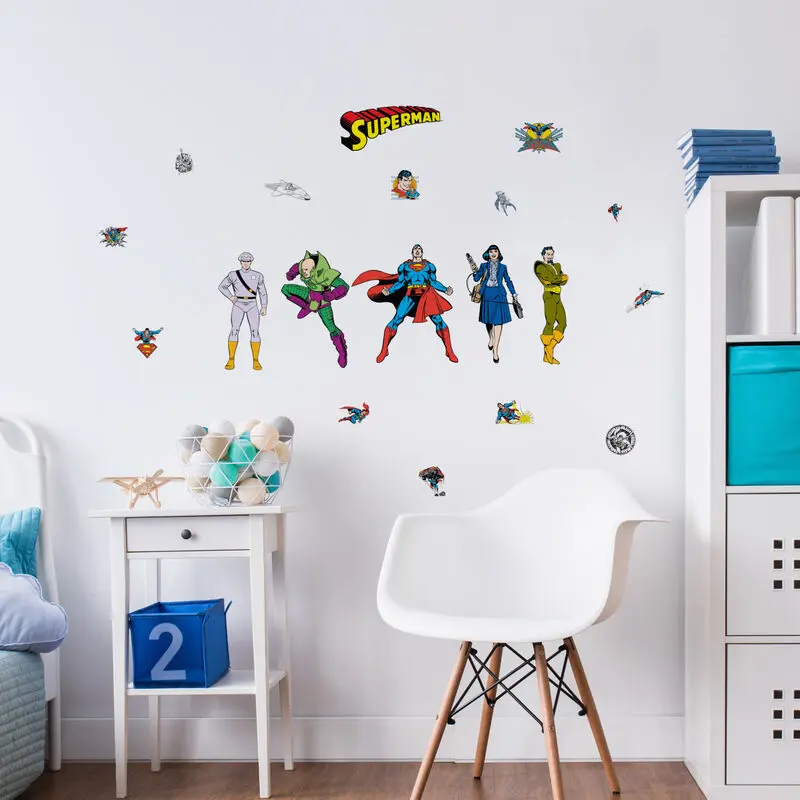 DC Comics Superman Dekoraufkleber Produktfoto