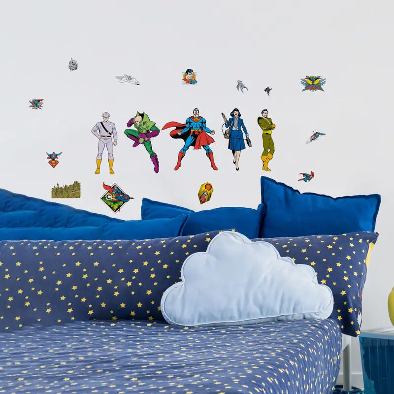 DC Comics Superman Dekoraufkleber Produktfoto