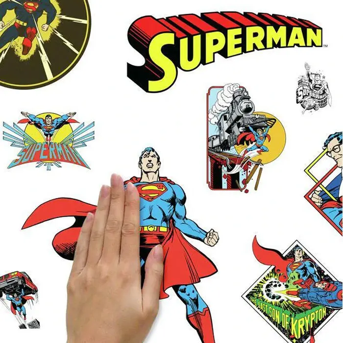 DC Comics Superman Dekoraufkleber Produktfoto