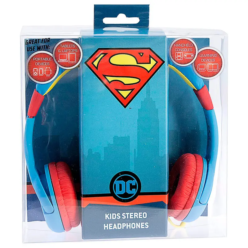 DC Comics Superman Kinder Kopfhörer Produktfoto