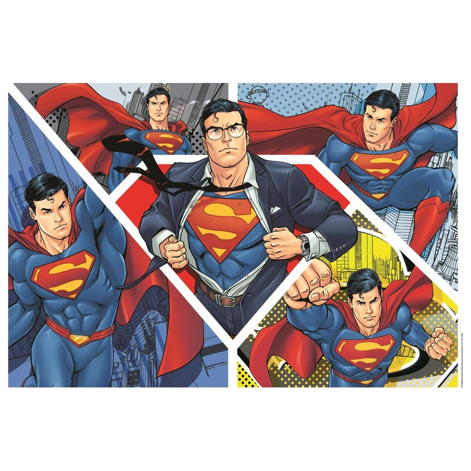 DC Comics superman maxi Puzzle 104 Teile Produktfoto