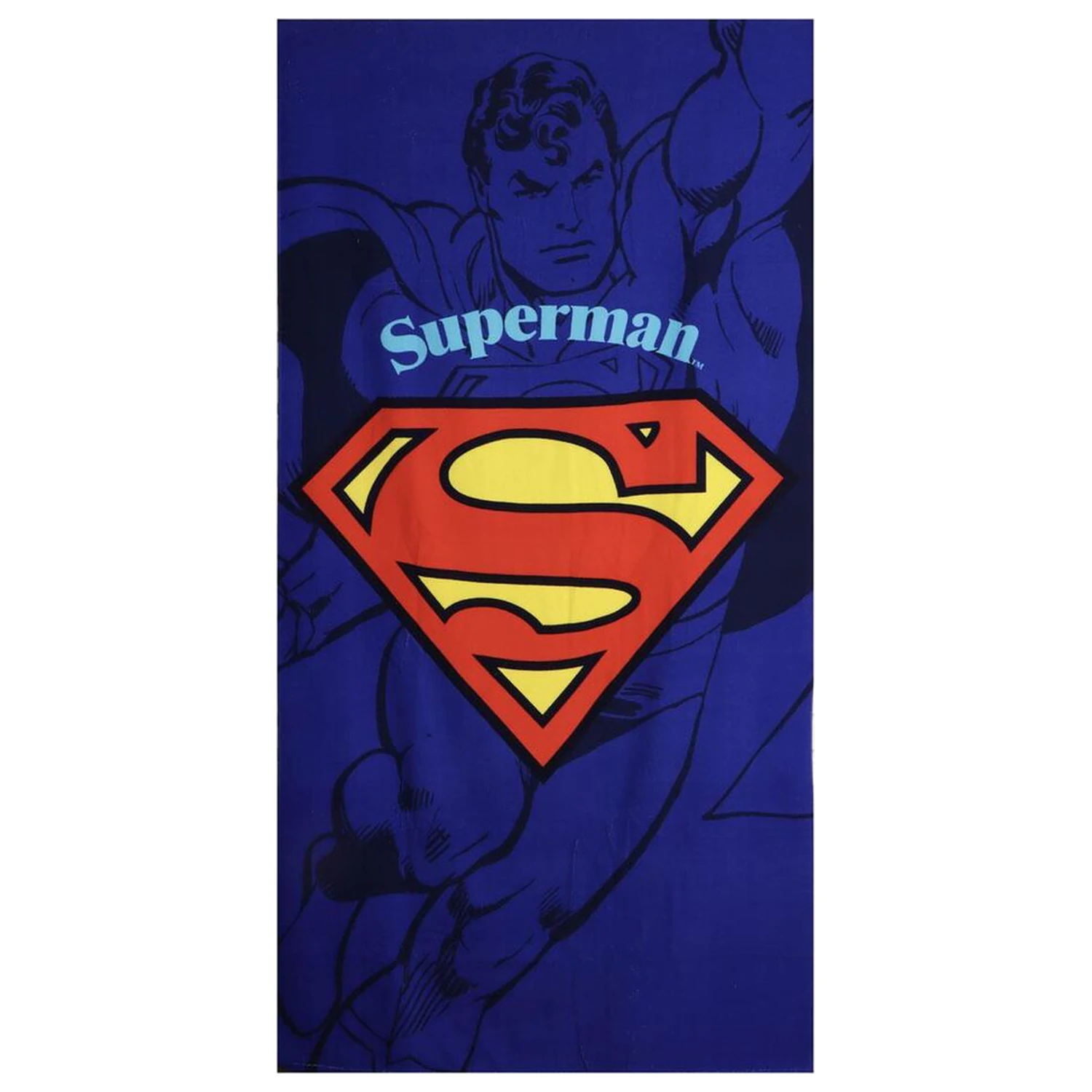 DC Comics Superman Mikrofaser Strandtuch Produktfoto