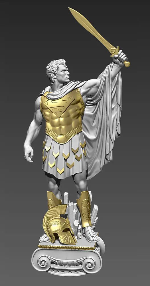 DC Comics Statue Superman: Prince of Krypton 38 cm Produktfoto