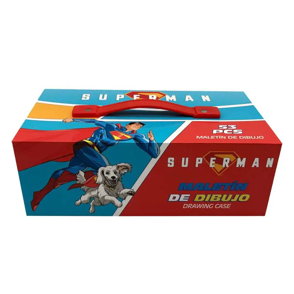 DC Comics Superman Mal-Schreibwarenetui Produktfoto