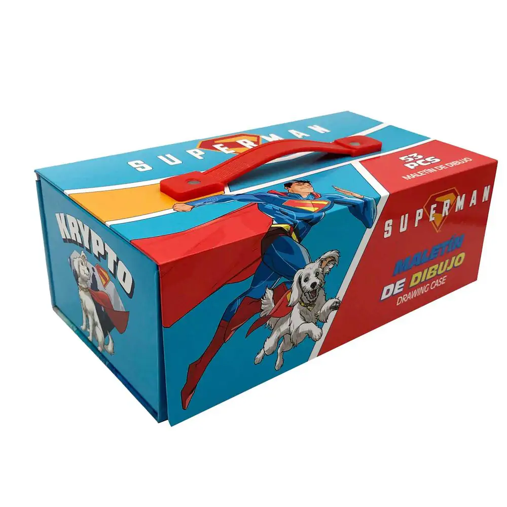 DC Comics Superman Mal-Schreibwarenetui Produktfoto