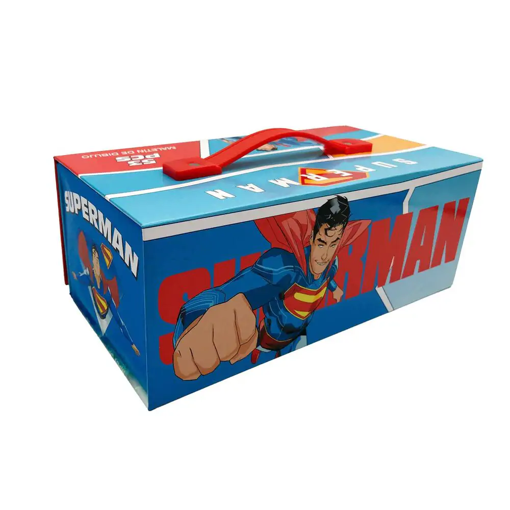 DC Comics Superman Mal-Schreibwarenetui Produktfoto