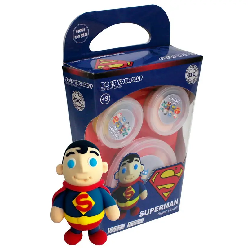 DC Comics Superman Super Dough DIY Knete Produktfoto