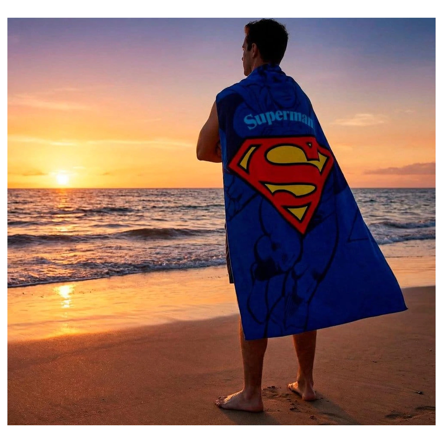 DC Comics Handtuch Superman 90 x 180 cm Produktfoto