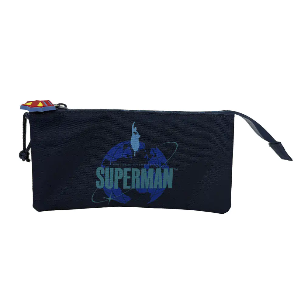 DC Comics Superman dreifaches Federmäppchen Produktfoto