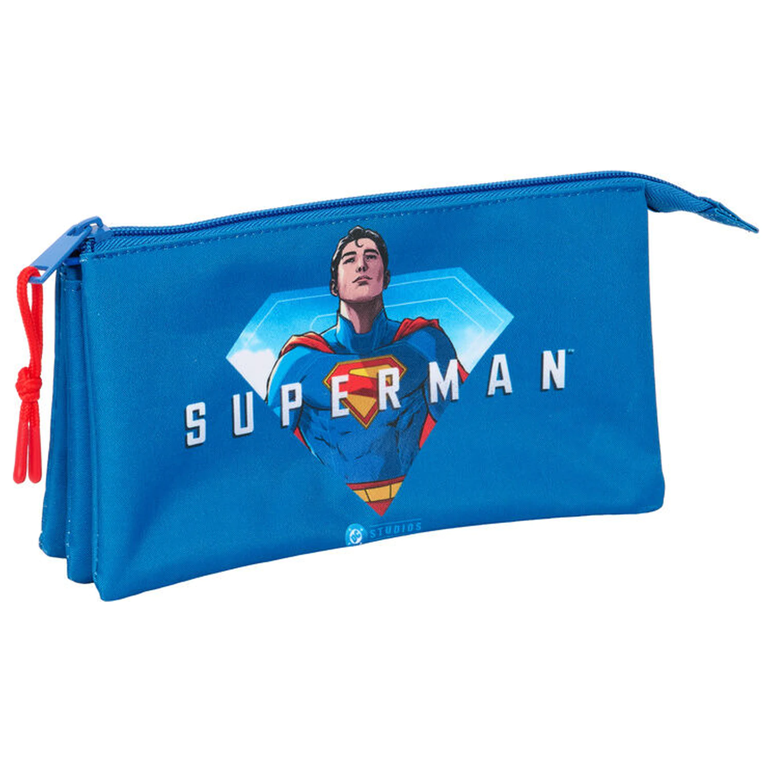 DC Comics Superman Dreifach-Federmäppchen Produktfoto