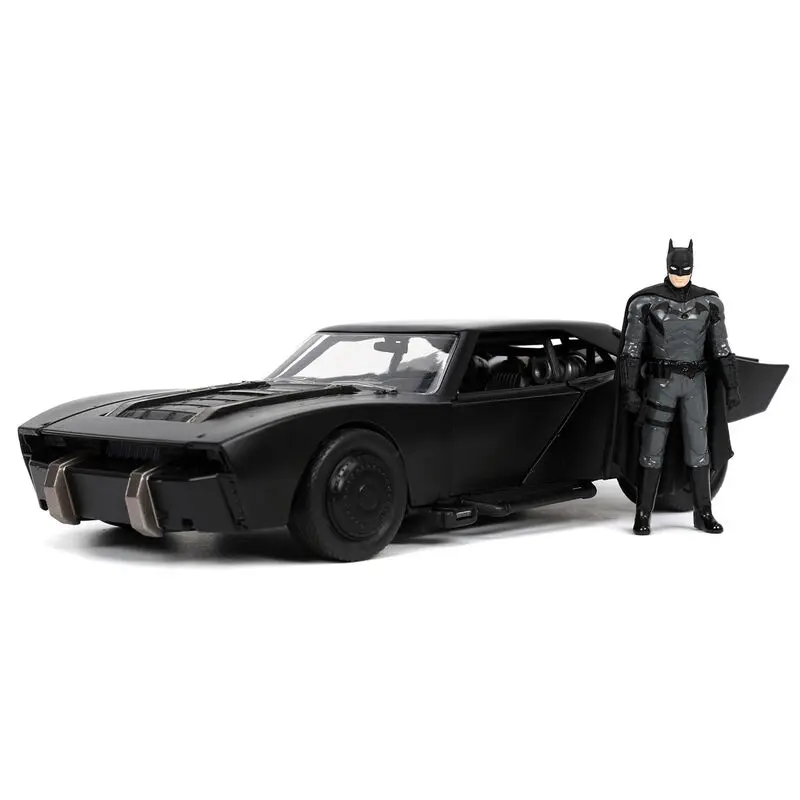 DC Comics The Batman Batmovil Metal car + Batman Figur set termékfotó