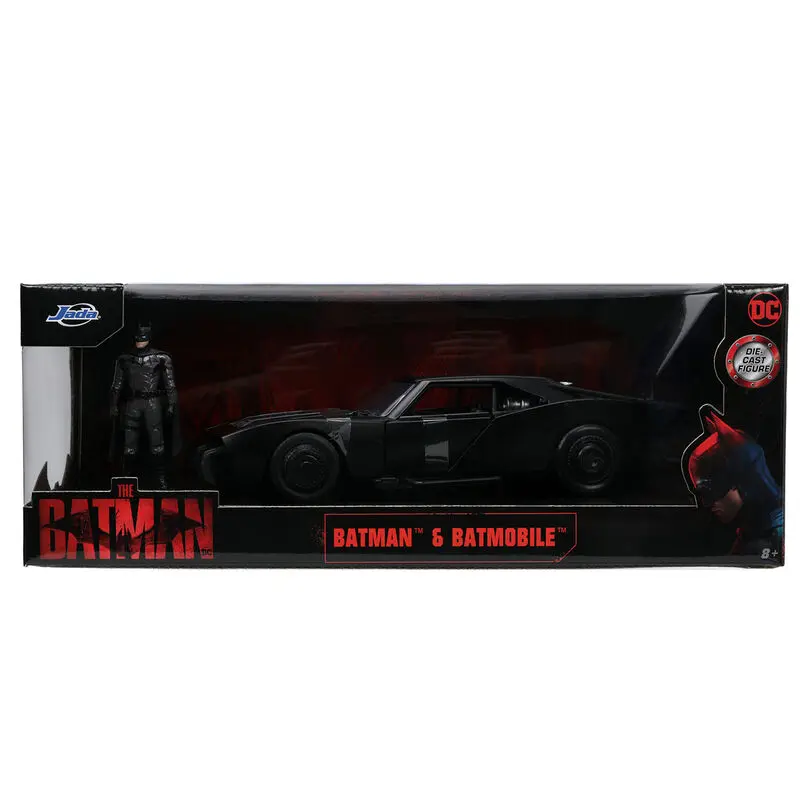 DC Comics The Batman Batmovil Metal car + Batman Figur set termékfotó