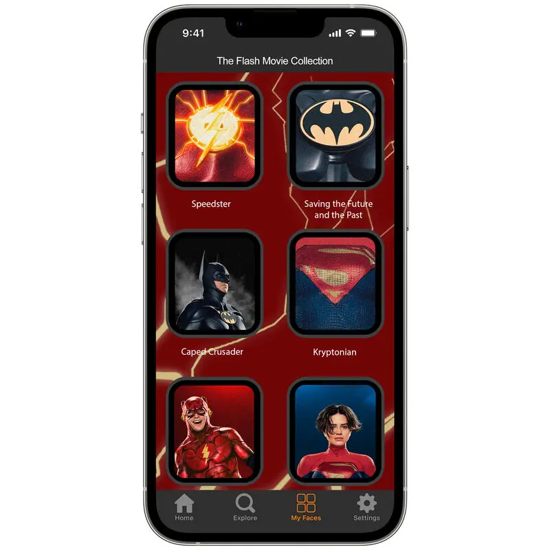 DC Comics the Flash 3D Smartwatch-Armband Produktfoto
