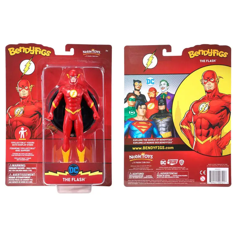 DC Comics Bendyfigs Biegefigur Flash 19 cm termékfotó