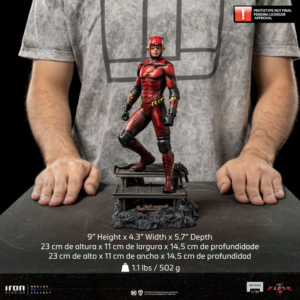 DC Comics The Flash Movie Art Scale Statue 1/10 The Flash (alternative Version) 23 cm termékfotó