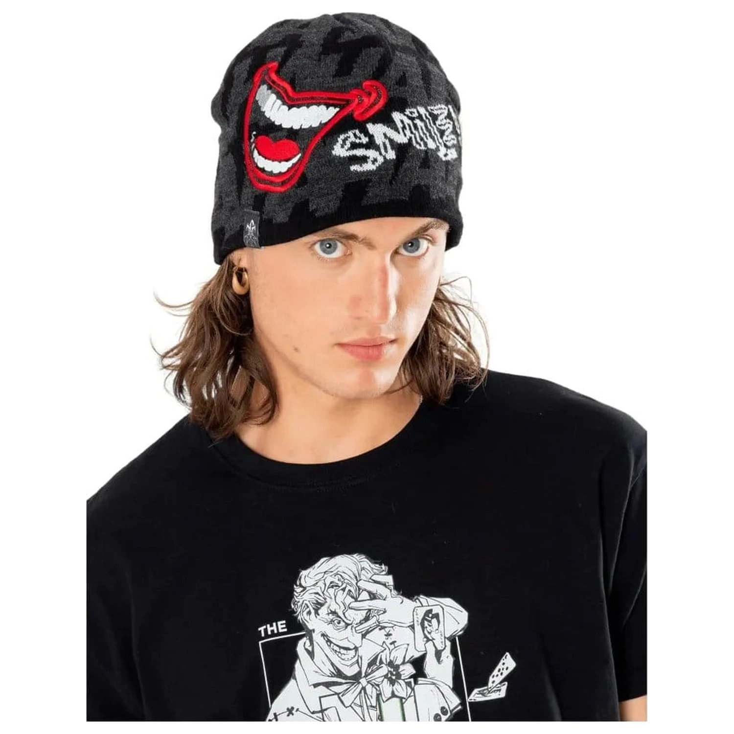 DC Comics Beanie The Joker Smile Produktfoto
