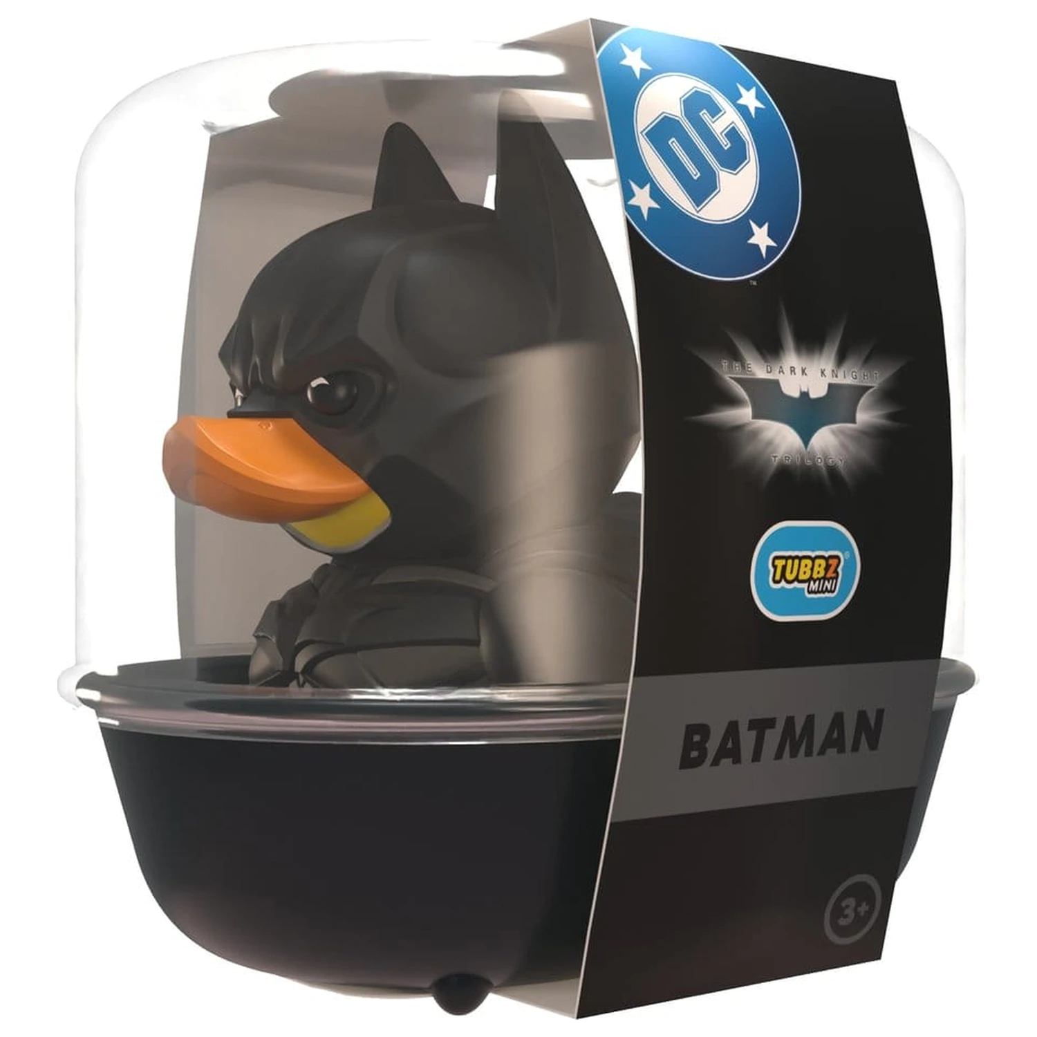 DC Comics Tubbz Mini PVC Figur Batman The Dark Knight 5 cm Produktfoto